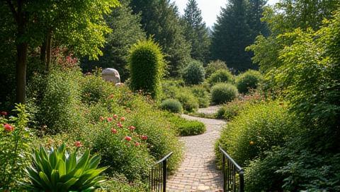 Image of a flourishing community garden